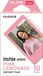 FUJIFILM インスタントカメラ チェキ用フィルム 10枚入 ソリッドカラー INSTAX MINI PINK LEMONADE WW 1 4547410374094