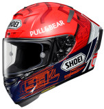 SHOEI フルフェイスヘルメット X-Fourteen MARQUEZ6 TC-1 (RED/WHITE) 0000241318346