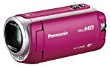 Panasonic HDビデオカメラ W580M 32GB ワイプ撮り 高倍率90倍ズーム ピンク HC-W580M-P 4549077623836