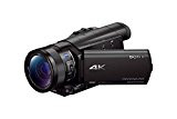 SONY ビデオカメラ FDR-AX100 4K 光学12倍 ブラック Handycam FDR-AX100 BC 4905524962611
