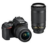 Nikon デジタル一眼レフカメラ D5600 ダブルズームキット ブラック D5600WZBK 4960759148117